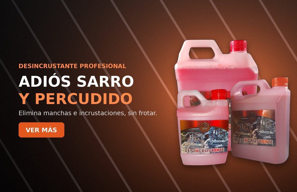Desincrustante Monotruck para quitar sarro y percudido de rines