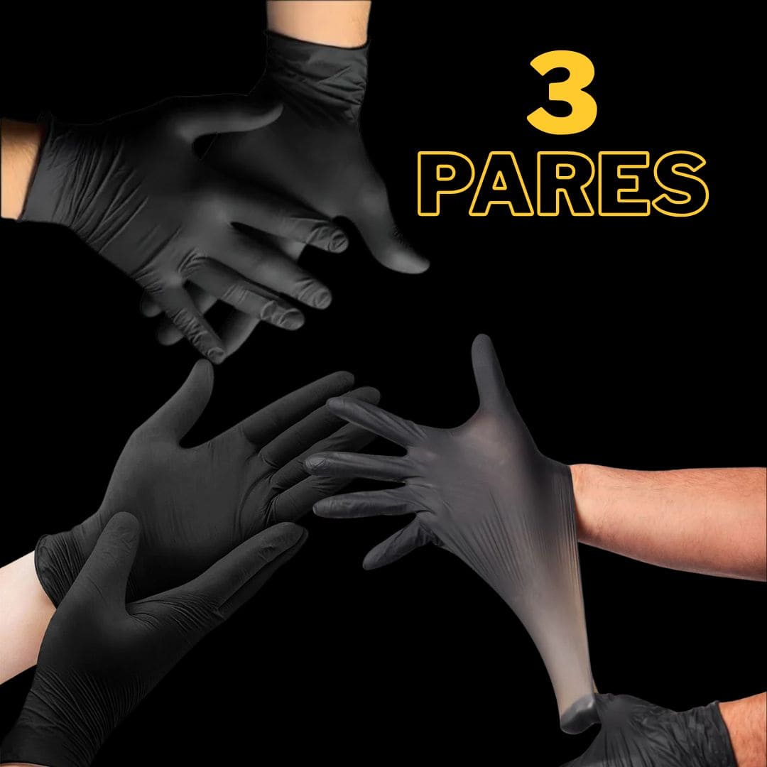 KIT 3 PARES GUANTES (Alta Resistencia)