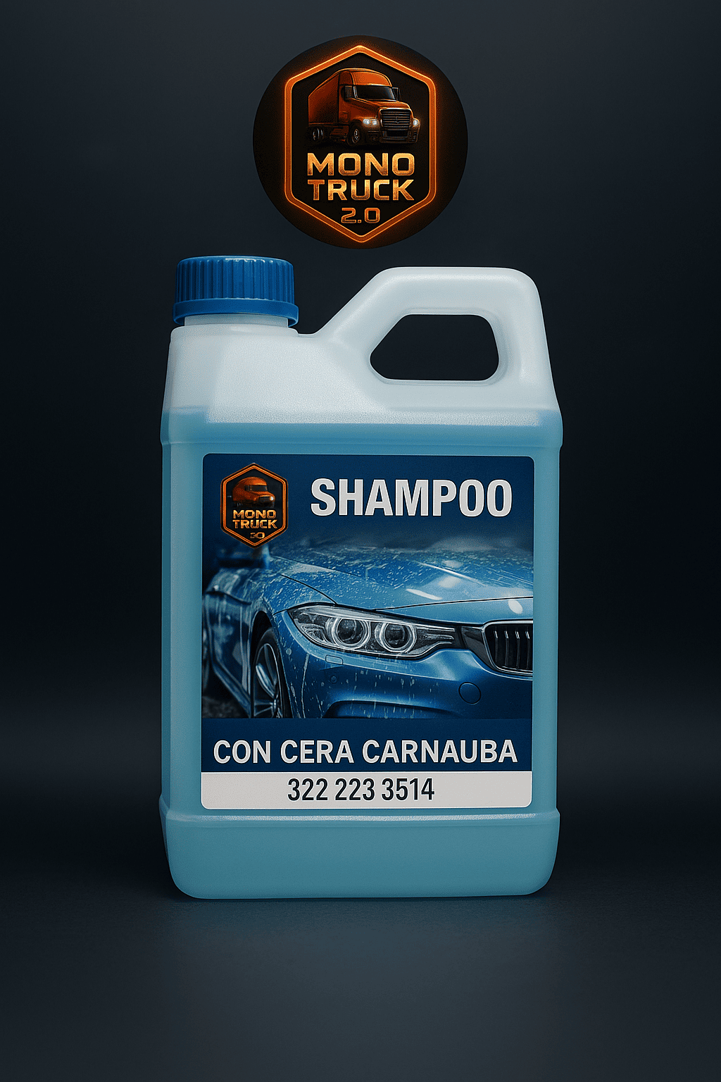 SHAMPOO CON CERA CARNAUVA 1 Litro