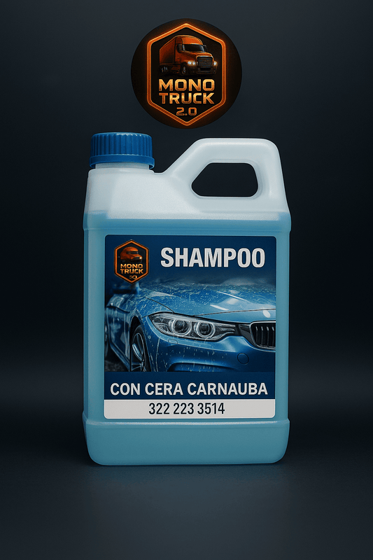 SHAMPOO CON CERA CARNAUVA 1 Litro